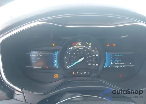 2020 Ford Fusion Hybrid Titanium from USA, damaged, VIN 3FA6P0RU9LR182223